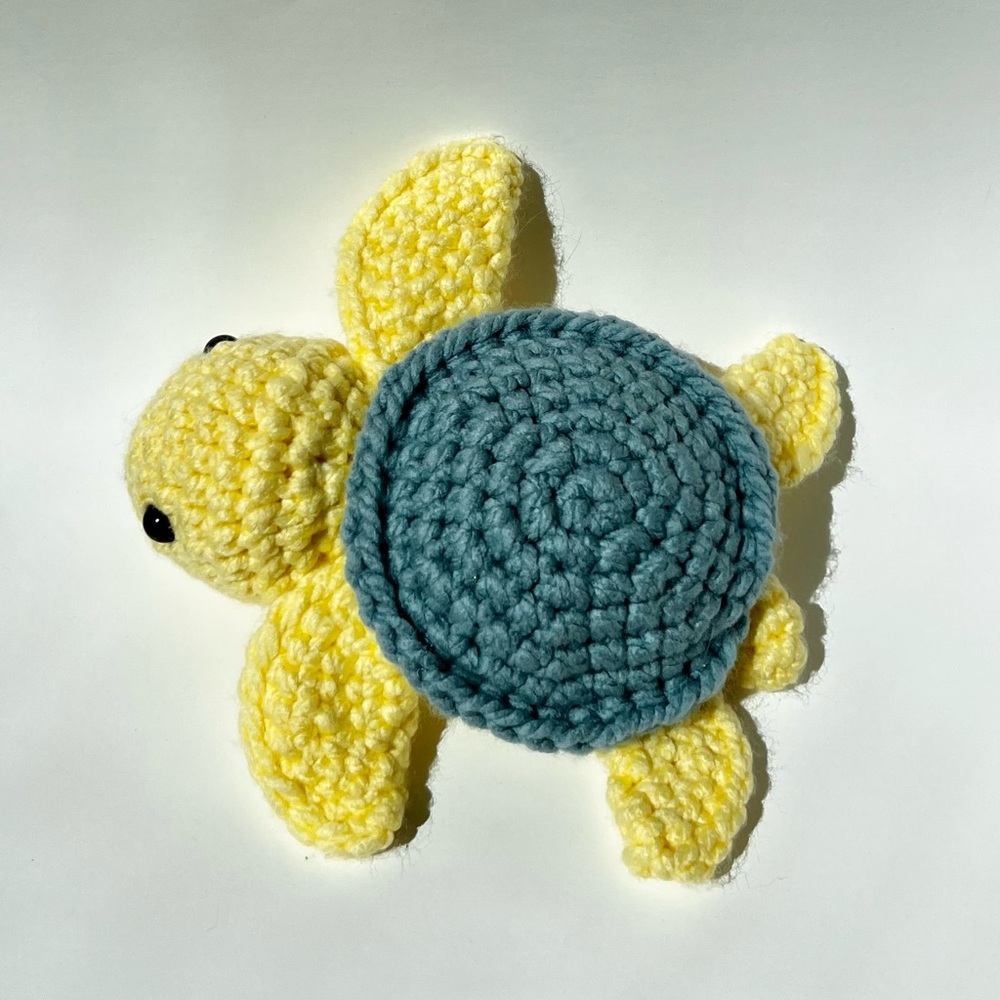 Myrtle the Crochet Turtle